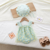 Baby Sleeveless Vest Jumpsuit Suspender Briefs Little Princess Dress