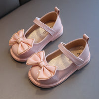 Patent Leather British Style Small Leather Shoes Girls