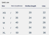 Dog Fashion Personality Cloud Pattern Dress