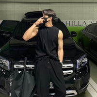 Sleeveless T Shirt Vest Men's Casual Loose