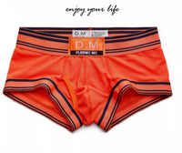 DM Men's Quick-drying Striped Boxers