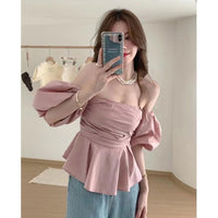 Sexy Off-shoulder Tube Top ShirtT-shirt