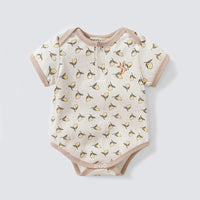 Baby Triangle Short Sleeve Romper Newborn Clothes Baby Bodysuit