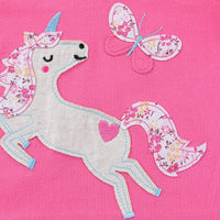 Embroidered Pattern Kids' Short-Sleeve T-Shirt
