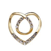 Love Scarf Buckle Clothes Corner Knot Buckle ShirtT-shirt Retaining Ring