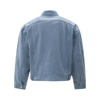 Denim Jacket Men's Punk High Street Fashionable Design Sense