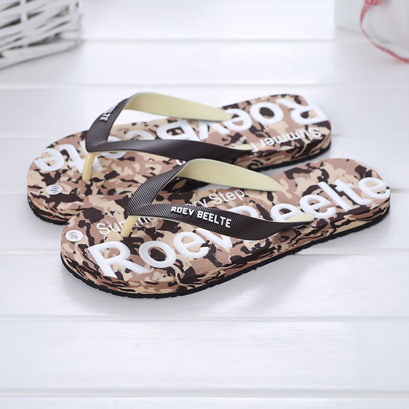 Men's Flip Flops British Casual Slippers