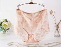 Plus Size Lace Women's Transparent Abdomen Seamless Women's Underwear