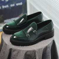 Slip-on Men's Thick Bottom Heighten Casual Shoes