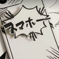 Space Original Manga Japanese Hand-painted Line Art Mobile Phone Shell