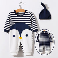 Jumpsuit Spring And Autumn Hooded Baby