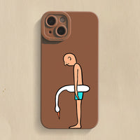 Depressed Original Niche Silicone Phone Case