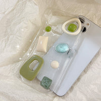 Original High-end Niche Avocado Green Phone Case