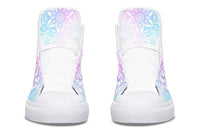Fashion Printed Couple High Top Canvas Shoes
