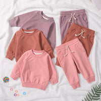 Children's Homewear Sweatshirt And Pants Set