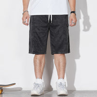 Summer Elastic Waist Jacquard High Elastic Pants