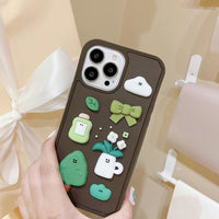 Three-dimensional Cloud Plant Phone Case