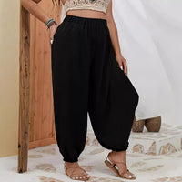 Plus-size Fashionable Casual Chic Pants