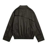 Irregular Design Stitching Lapel Jacket