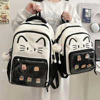 Korean Version Cartoon Large Capacity Casual Backpack