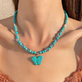 Fashionable Minimalist Retro Style Alloy Necklace For Women