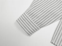 Fashion Casual Cool Vertical Striped Shirt Men