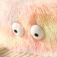 Winter Warm Cute Eye Small Monster Cat Bed Pet Cat Bed Round Nest Dog Bed Dog House Cat House Cat Teaser Pet  Pad