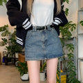 Cowboy Half Body Women's Bag Buttocks Short Skirt