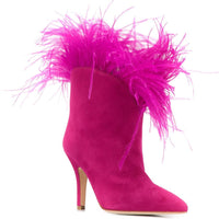 Women's Pointed Toe Stiletto Sleeve Booties