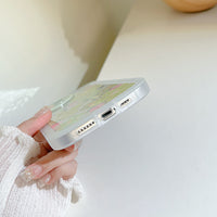 Oil Painting Strawberry Flower Silicone Mobile Phone Case