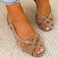 Womens Hollowed-Out Birds-Nest Sandals Fashionable Flat And Breathable