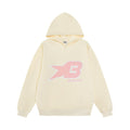 Letter Printed Long Sleeve Hooded Bathroom