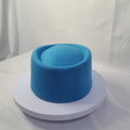 Womens Retro French-style Dome Jazz Hat Woolen Top Hat All-Season Faux-Wool Hat For FallWinter