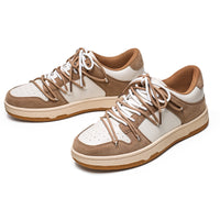 Casual Breathable Platform Low-top Lace-up Sneaker
