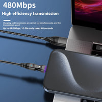 New Six-in-one 240W Magnetic Data Cable