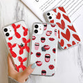 Japanese And Korean Love Full Print Mobile Phone Case Transparent