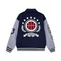 Men's Baseball Jacket With Cotton