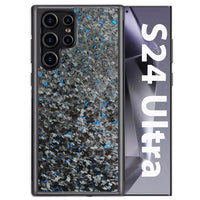 Carbon Fiber Silicone Patch Phone Case