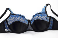 Slim Cup Lace Nylon Bra Embroidered