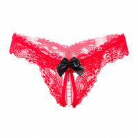 Sexy Pearl Thong High Elastic