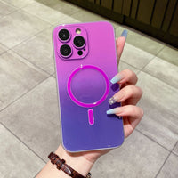 Luminous Magnetic Suction Phone Case Gradient