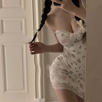 First Love Slip Nightdress Ice Silk Lady