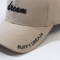 Korean Version Fashion Letter Embroidery Sun-proof Peaked Cap