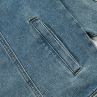 Embroidered Letters Denim Clothes Jacket Men's Trendy Punk