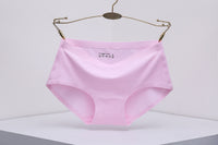 One Piece Seamless Women's Underwear Mid-waist Sexy Cotton Briefs
