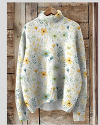 Winter New High Neck Casual Top
