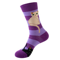 Mid-calf Cotton Animal-themed Socks For Women