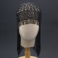 Popular Belly Dance Hat Performance Hair Ornaments Handmade Beaded
