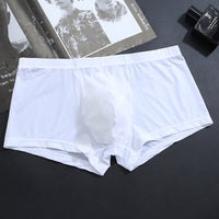Fashion Ice Silk Ultra-thin Men's Boxer Briefs