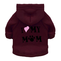 Dog Clothes Fleece Printed Mummy Pet Sweater